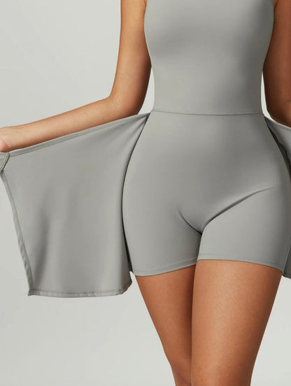 Soticma™ Yüksek Yaka Tenis Elbisesi