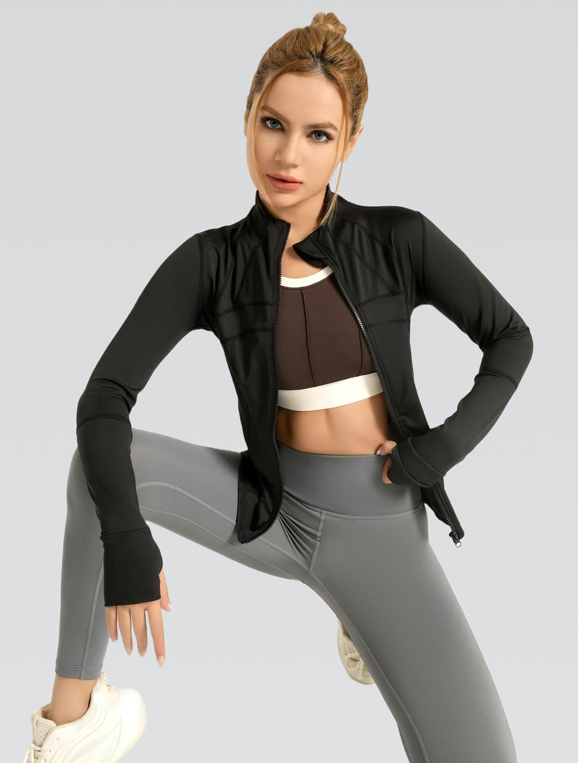 Soticma™ Bahar Fermuarlı Ceket